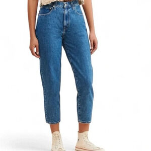 NWT Edwin Anderson Ankle Relaxes High Rise Jeans Medium Aberdeen Wash Size 31